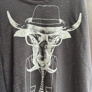 Black Graphic Tank Top purchased in Italy and gently worn one time. 🎩